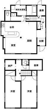 間取りリフォーム前