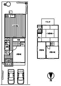 間取りリフォーム前