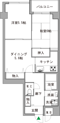 間取りリフォーム前
